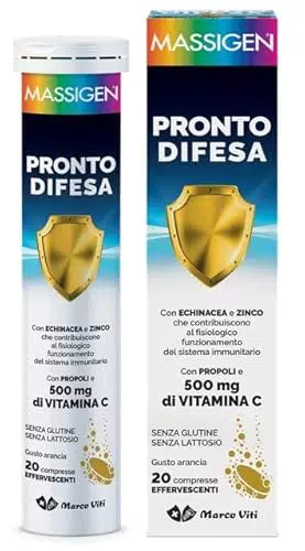 Massigen Pronto Difesa Effervescente - Integratore Immunitario Effervescente