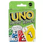 Mattel Games UNO House Rules - Gioco di carte innovativo per bambini 7+ anni