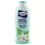 Milmil Bagno Schiuma Muschio Bianco - Dermatologicamente Testato, PH Fisiologico