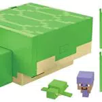 Minecraft Tana della Tartaruga Trasformabile PlaySet per Bambini 6+ Anni
