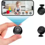 Mini Telecamera Spia Wifi 1080P con Audio e Rilevamento Movimento per Sicurezza