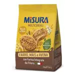Misura Biscotti Integrali Multigrain con Cereali Croccanti