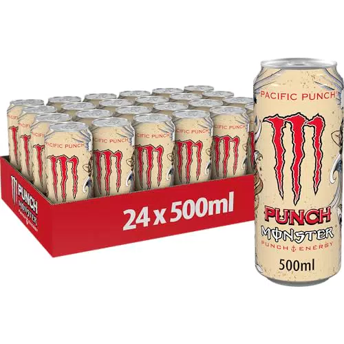 Monster Energy Pacific Punch - Bevanda Energetica con 160 mg di Caffeina