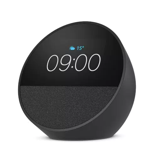 Amazon Echo Spot 2024 - Sveglia intelligente con audio di qualità e Alexa