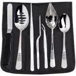 Nuvantee Kit Attrezzi Professionali da Chef per Decorazione e Impiattatura
