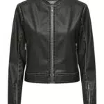 ONLY ONLMINDY Giacca in Pelle Sintetica Washed Modello Otw