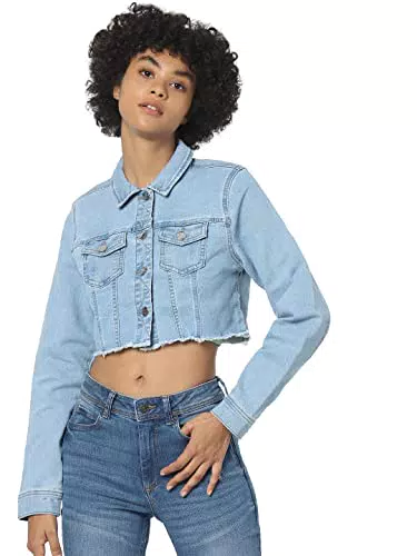 ONLY Giacchetto Denim Cropped LS Wonder