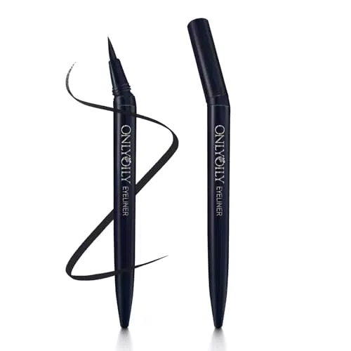 Onlyoily Eyeliner Waterproof - Eyeliner Liquido Impermeabile a Lunga Durata