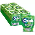 Orbit Refreshers Chewing Gum Menta Verde Senza Zucchero per Denti Sani