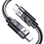 ORICO Cavo USB C 4 per Thunderbolt 3/4, ricarica 240W, dati 40Gbps, 0,5m