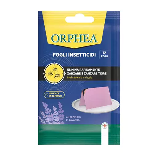 Orphea Zanzaricida Efficace contro Zanzare e Zanzare Tigre - Profumo di Lavanda