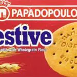 Papadopulos Digestive - Biscotti Integrali Versatili per Colazione e Dessert