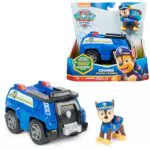 Paw Patrol Macchina della Polizia di Chase - Veicolo e Personaggio per Bambini