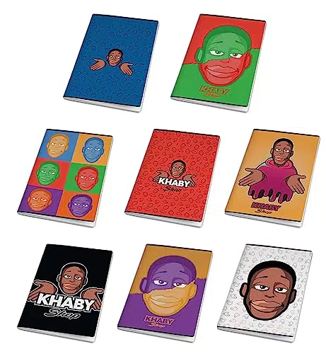 Pigna Maxi Quaderni a righe KHABY - Confezione da 10 pezzi
