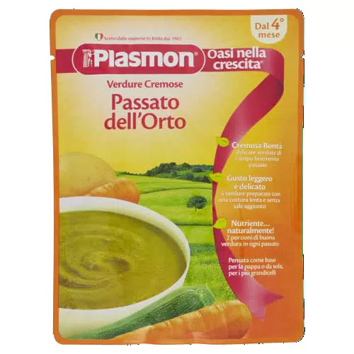 Plasmon Passato di Verdure Miste - Pappa Pronta con Ingredienti Selezionati