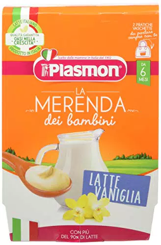 Plasmon Omogeneizzato Nutri-Mune Latte e Vaniglia