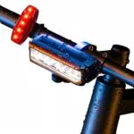 POSUGEAR Luci Bicicletta LED Ricaricabili USB, Anteriore e Posteriore IPX5