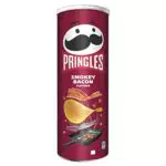 Pringles Smokey Bacon - Snack Salato al Gusto di Pancetta Affumicata