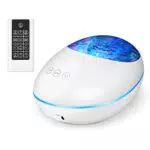Ocean Wave Proiettore LED con Bluetooth e Telecomando - Effetti Aurora per Bambini