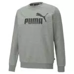 PUMA Felpa da Uomo Ess Big Logo Crew