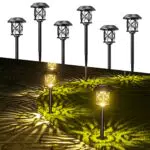 Quntis Lampade Solari LED da Giardino Impermeabili IP65 per Esterni