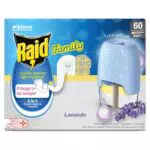 Raid Liquido Antizanzare Comuni e Tigre alla Lavanda, 36ml, 60 Notti