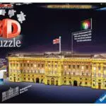 Ravensburger 3D Puzzle Buckingham Palace Night Edition con Luce per 8+ Anni