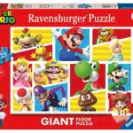 Ravensburger Puzzle Super Mario Collezione 125 Giant Pavimento per Bambini 6+