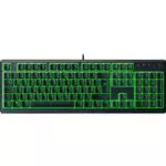 Razer Ornata V3 X - Tastiera da gioco a membrana con poggiapolsi ergonomico