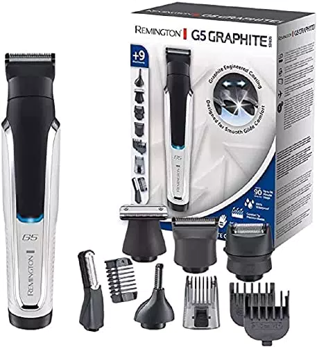 Remington Multigroomer PG5000 - Rasoio Elettrico Multiuso e Regolabarba