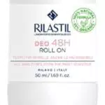 Rilastil Deo Roll On 48H - Deodorante Naturale con Olio di Cocco e Aloe
