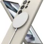 Ringke Custodia in Silicone Magnetica per Samsung Galaxy S24 Ultra, Antiurto