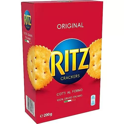 Ritz Crackers Original - 100% Grano Italiano, Cotti al Forno