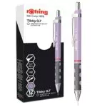 Rotring Tikky Matite Portamina HB 0,7 mm con Impugnatura in Gomma