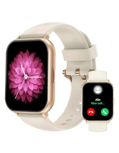 RUIMEN Smartwatch Fitness Impermeabile con Chiamate e Monitoraggio Salute