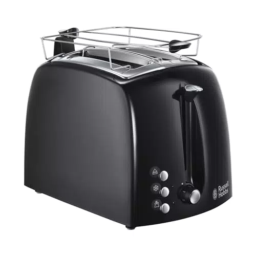 Russell Hobbs Tostapane TexturePlus 22601-56 con Pinze e 6 Livelli di Doratura