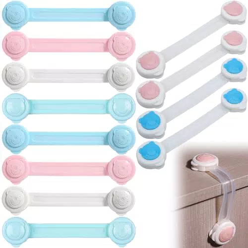 Saijer Blocca Cassetti per Bambini - Sicurezza e Chiusura per Cassetti
