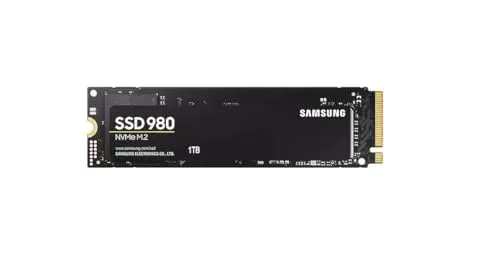Samsung 980 1 TB NVMe M.2 SSD PCIe 3.0 fino a 3.500 MB/s - MZ-V8V1T0BW
