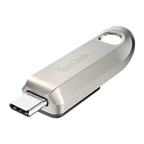SanDisk Ultra Luxe 256GB Unità Flash USB Type-C, Prestazioni USB 3.2 Gen 1