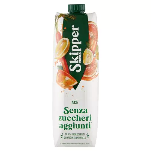 Skipper Succo ACE senza zuccheri aggiunti - Bevanda fresca e salutare