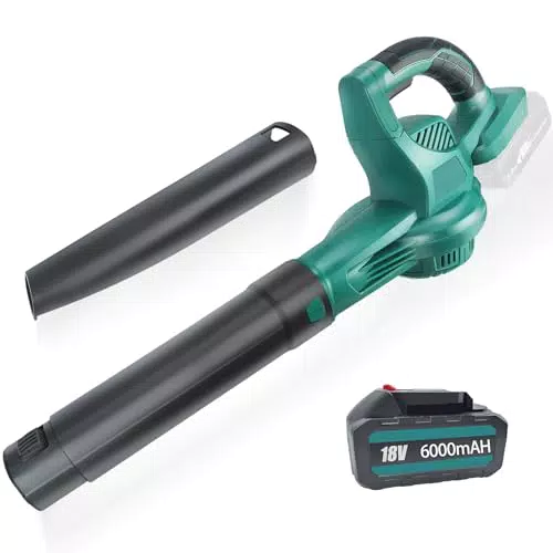 Makita Soffiatore a Batteria 350W, 15000RPM, Velocità Aria Regolabile 150 MPH