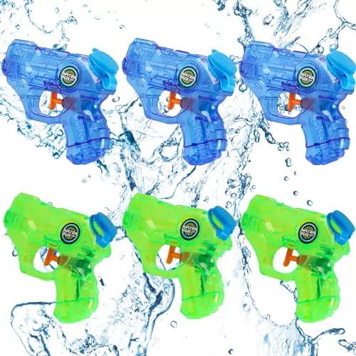 SULOLI Pistola ad Acqua in Plastica per Giochi all'Aperto e Piscina