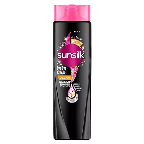 Sunsilk Shampoo Bye Bye Crespo - Capelli Morbidi, Sani e Luminosi con Olio di Macadamia