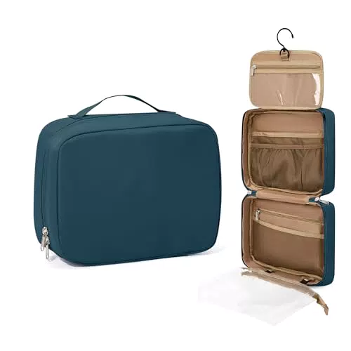 Suratio Beauty Case Donna Organizer per Trucchi con Chiusura a Zip