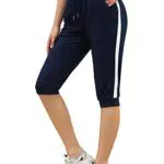Sykooria Pantaloni Capri Donna Sportivi per Yoga e Tempo Libero 3/4