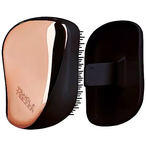 Tangle Teezer Compact Styler - Spazzola Districante da Viaggio con Copertura Protettiva