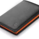 TEEHON Portafoglio Uomo Brifold in Vera Pelle con Blocco RFID e Tasca Portamonete