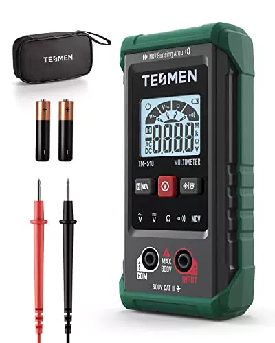 TESMEN TM-510 Multimetro Digitale Autoranging con Misurazione Smart AC/DC