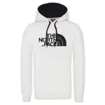 The North Face Felpa con Cappuccio Drew Peak, Uomo, TNF White/TNF Black