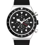 Timex Orologio Cronografo al Quarzo Uomo con Cinturino in Gomma TW2V70000